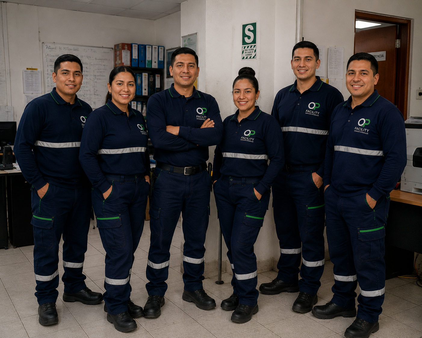 Equipo de colaboradores de OP Facility Servicios Integrales